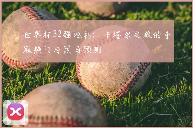 世界杯32强巡礼:卡塔尔之旅的夺冠热门与黑马预测