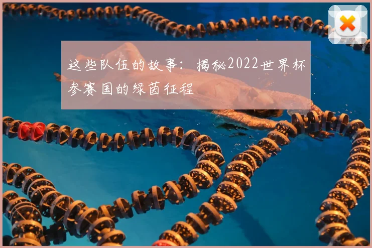 这些队伍的故事:揭秘2022世界杯参赛国的绿茵征程