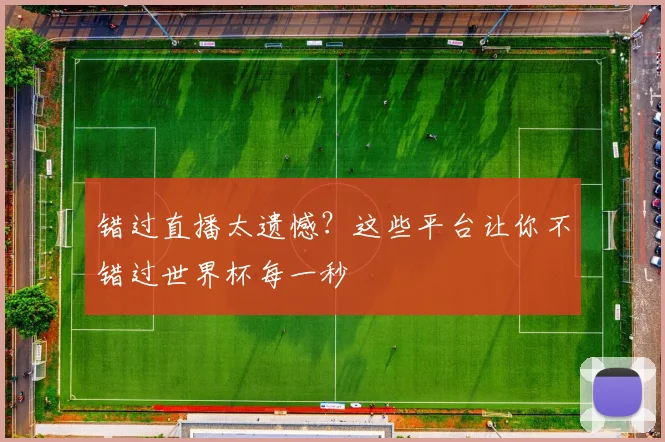 错过直播太遗憾?这些平台让你不错过世界杯每一秒